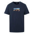 Navy Blue - Front - Regatta Mens Cline IX Explore T-Shirt