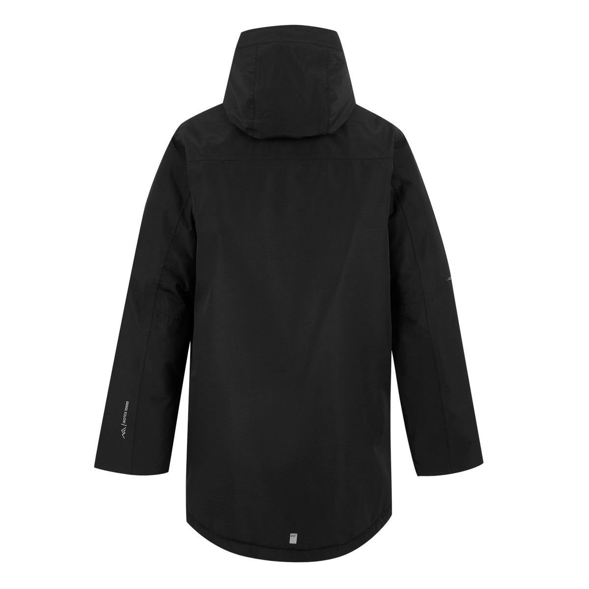 Black - Back - Regatta Childrens-Kids Farbank II Waterproof Jacket
