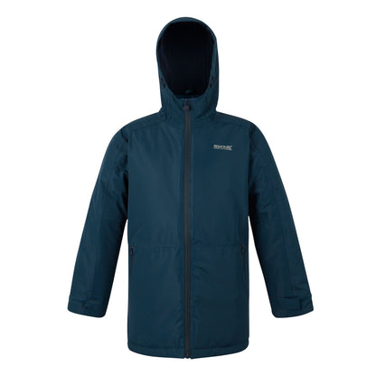 Moonlight Denim - Front - Regatta Childrens-Kids Farbank II Waterproof Jacket