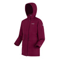 Dark Pimento - Side - Regatta Childrens-Kids Valenta Waterproof Jacket
