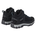 Black - Back - Regatta Womens-Ladies Edgepoint IV Mid Cut Walking Boots