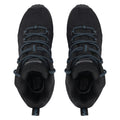 Black - Pack Shot - Regatta Womens-Ladies Edgepoint IV Mid Cut Walking Boots