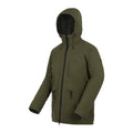 Olive Green - Side - Regatta Mens Balaton Insulated Waterproof Jacket