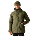 Olive Green - Lifestyle - Regatta Mens Balaton Insulated Waterproof Jacket