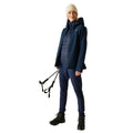 Navy - Pack Shot - Regatta Womens-Ladies Wentwood 3 in 1 Jacket