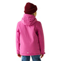 Raspberry Pink - Pack Shot - Regatta Childrens-Kids Hurdle Insulated Waterproof Jacket