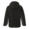 Black - Back - Regatta Childrens-Kids Hurdle Insulated Waterproof Jacket