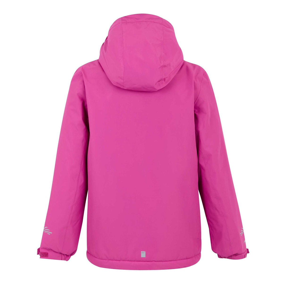 Raspberry Rose - Back - Regatta Childrens-Kids Hurdle Insulated Waterproof Jacket