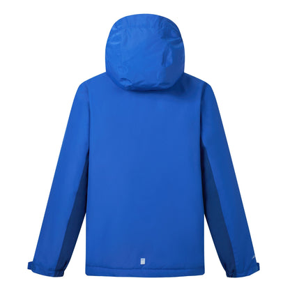 Olympian Blue-Aviator Blue - Back - Regatta Childrens-Kids Hurdle Insulated Waterproof Jacket
