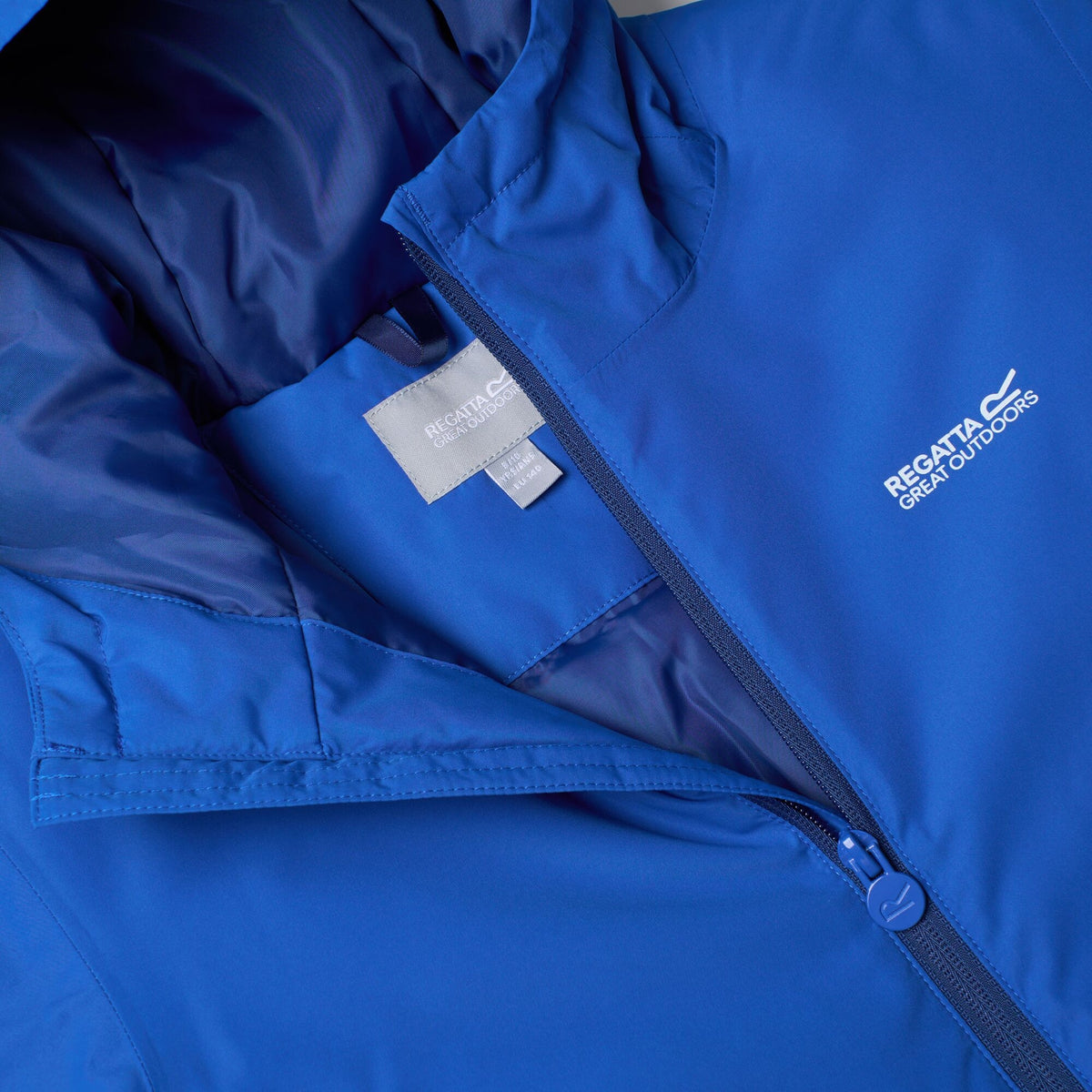 Olympian Blue-Aviator Blue - Pack Shot - Regatta Childrens-Kids Hurdle Insulated Waterproof Jacket