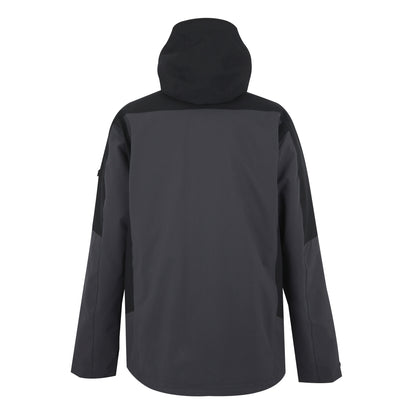 Ash Grey - Back - Regatta Mens Wentwood 3 in 1 Jacket
