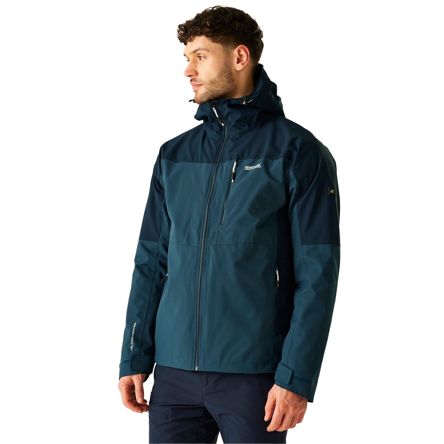 Navy Blue - Pack Shot - Regatta Mens Wentwood 3 in 1 Jacket