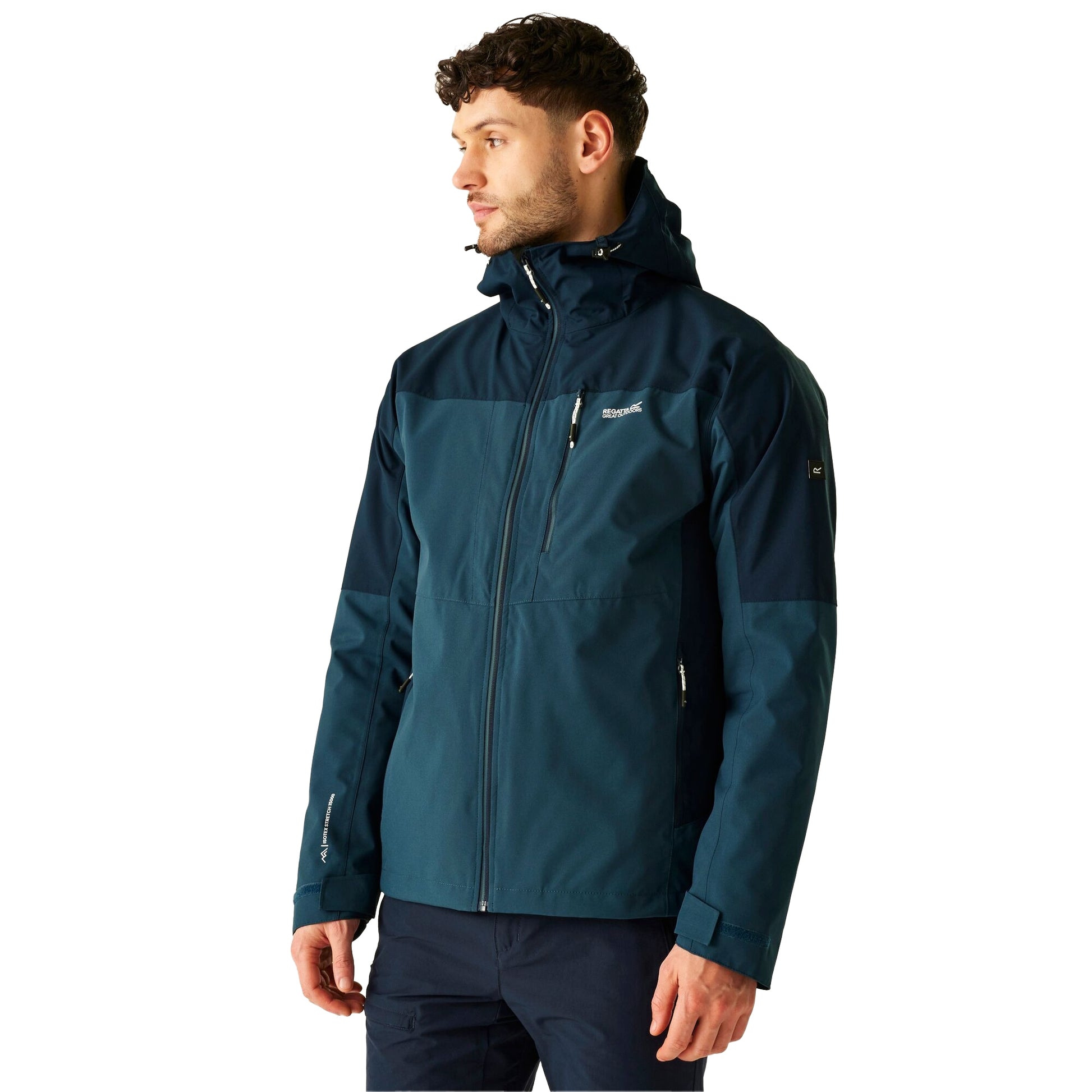 Navy Blue - Pack Shot - Regatta Mens Wentwood 3 in 1 Jacket