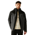 Ash-Black - Lifestyle - Regatta Mens Wentwood 3 in 1 Jacket