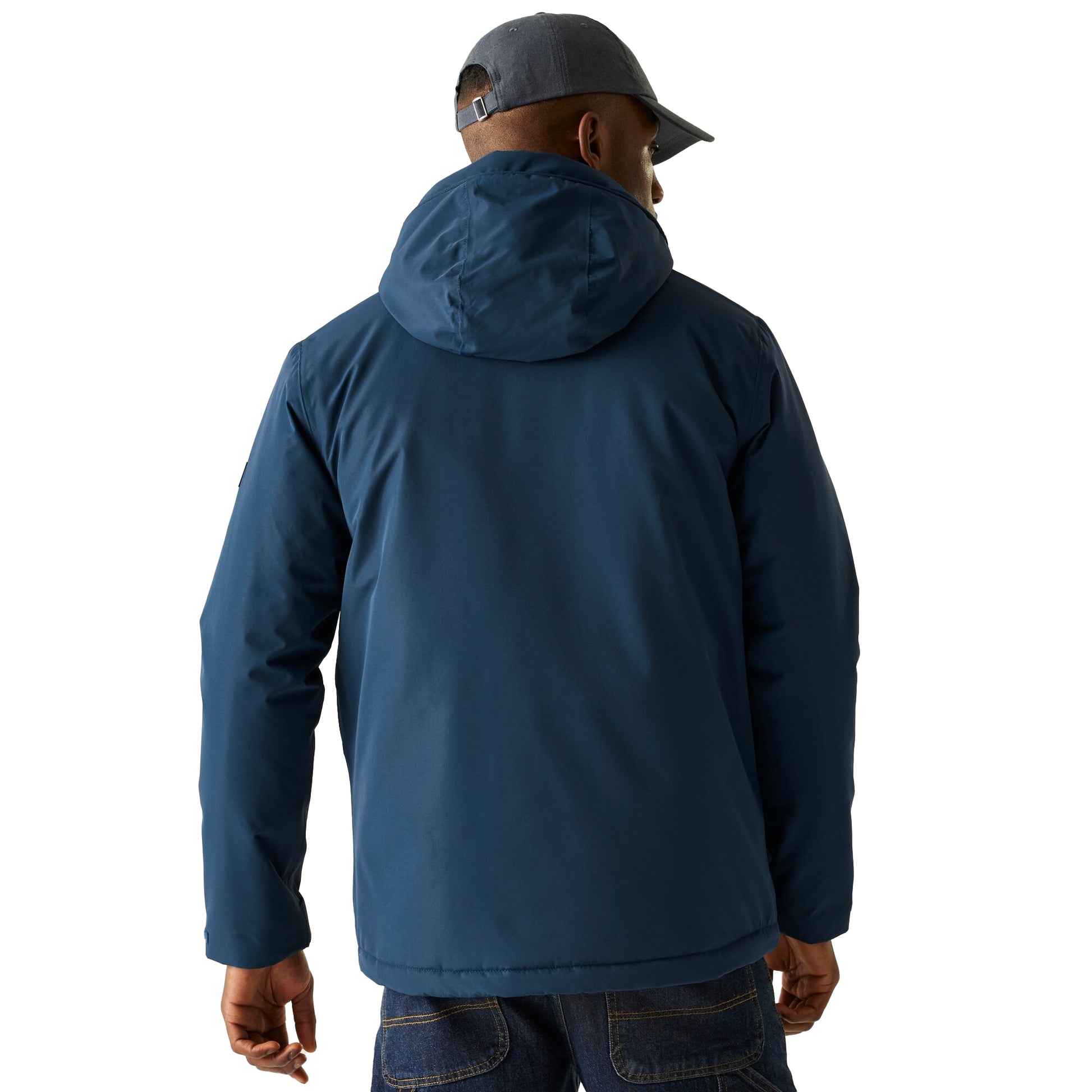 Moonlight Denim-Navy - Pack Shot - Regatta Mens Sterlings Insulated Waterproof Jacket