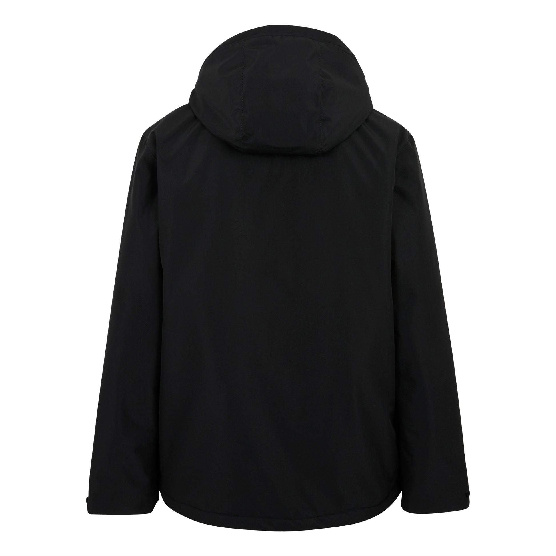 Black - Back - Regatta Mens Sterlings Insulated Waterproof Jacket