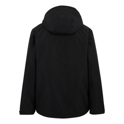 Black - Back - Regatta Mens Sterlings Insulated Waterproof Jacket
