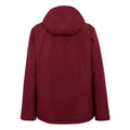 Dark Maroon-Black - Back - Regatta Mens Sterlings Insulated Waterproof Jacket