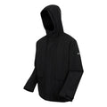 Black - Side - Regatta Mens Sterlings Insulated Waterproof Jacket