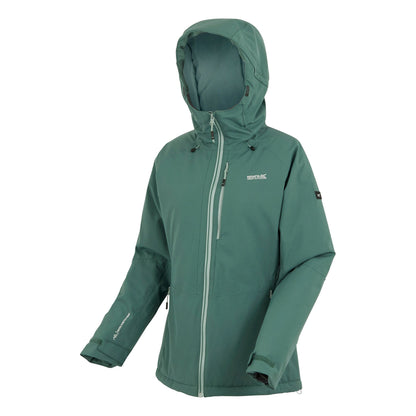 Spruce Green - Side - Regatta Womens-Ladies Highton Stretch Padded Jacket