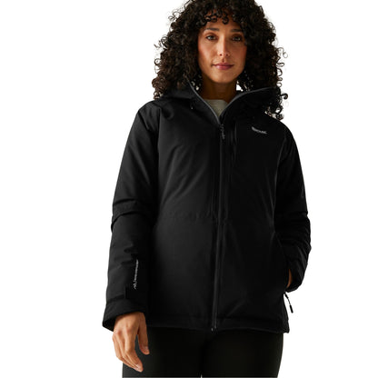 Black - Lifestyle - Regatta Womens-Ladies Highton Stretch Padded Jacket