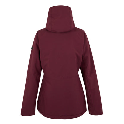 Dark Pimento - Back - Regatta Womens-Ladies Highton Stretch Padded Jacket