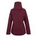 Dark Pimento - Back - Regatta Womens-Ladies Highton Stretch Padded Jacket