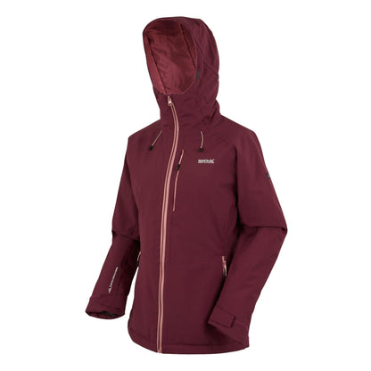 Dark Pimento - Side - Regatta Womens-Ladies Highton Stretch Padded Jacket