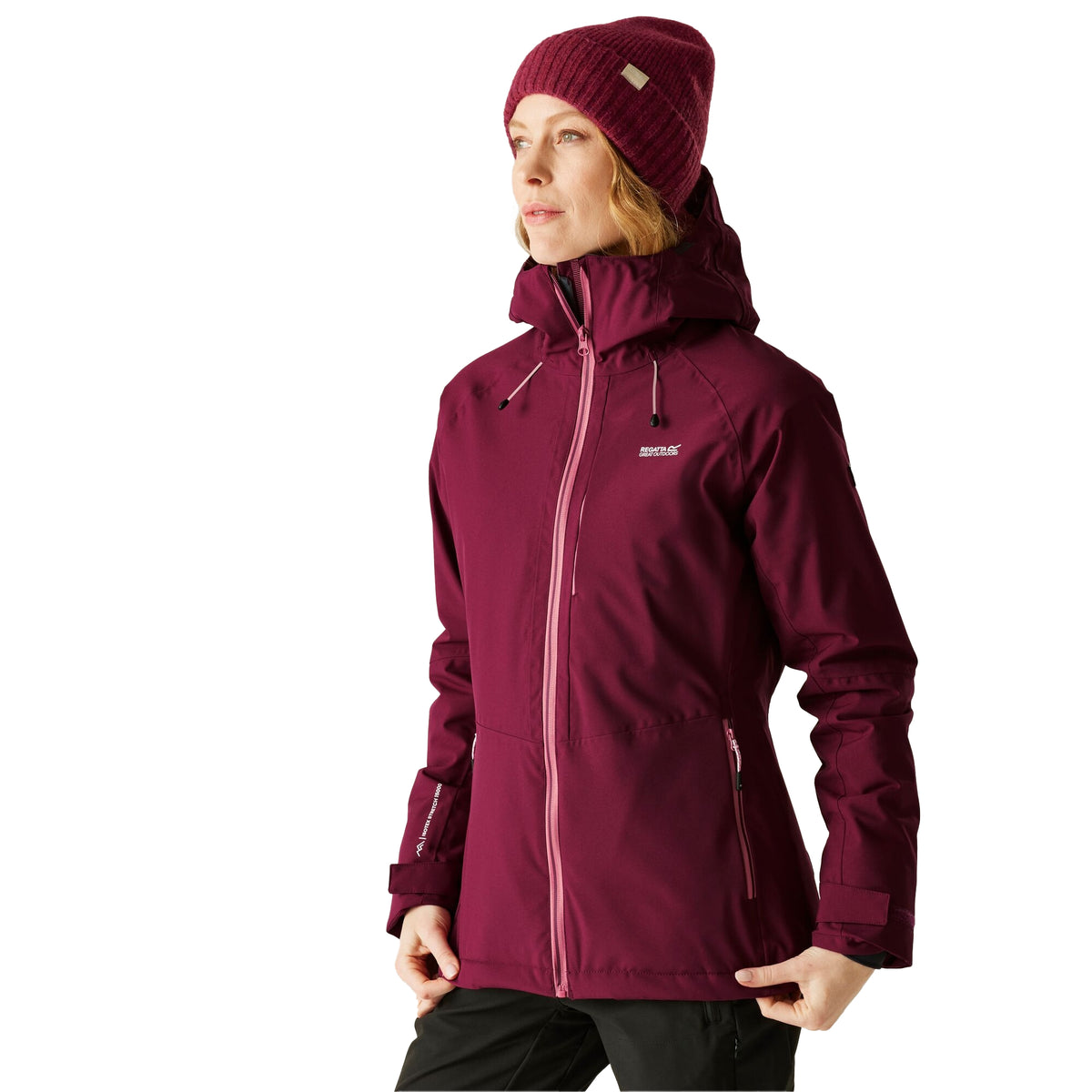 Dark Pimento - Lifestyle - Regatta Womens-Ladies Highton Stretch Padded Jacket