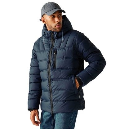 Navy-Spring Lake - Lifestyle - Regatta Mens Leeshaw Padded Jacket