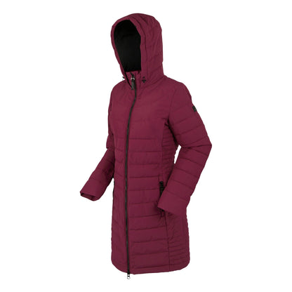 Dark Pimento - Side - Regatta Womens-Ladies Andria Padded Jacket