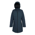 Navy - Front - Regatta Womens-Ladies Andria Padded Jacket