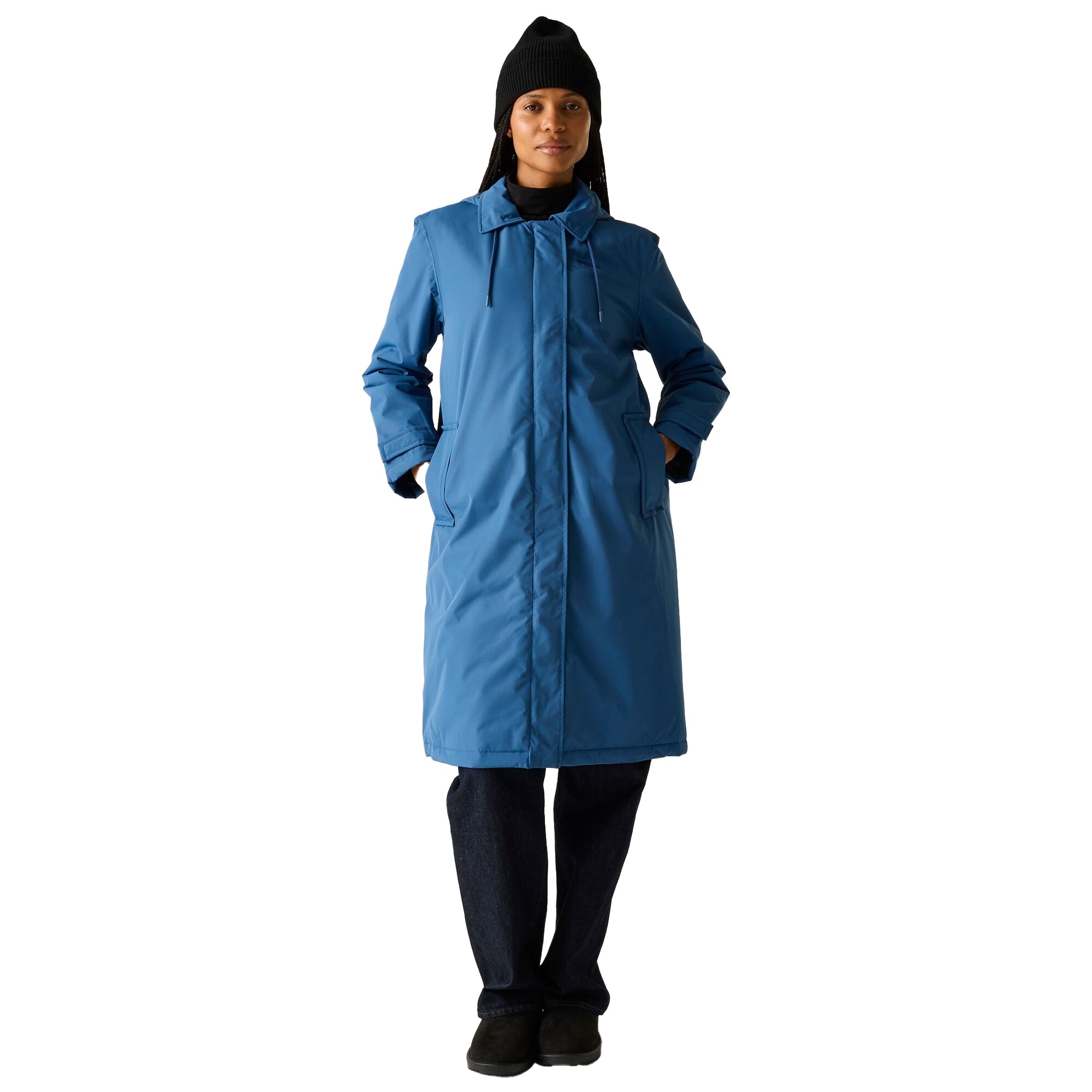 Dusty Denim - Lifestyle - Regatta Womens-Ladies Orla Kiely Mac Waterproof Jacket