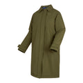 Military Green-Blue - Side - Regatta Womens-Ladies Orla Kiely Mac Waterproof Jacket