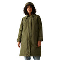 Military Green-Blue - Lifestyle - Regatta Womens-Ladies Orla Kiely Mac Waterproof Jacket