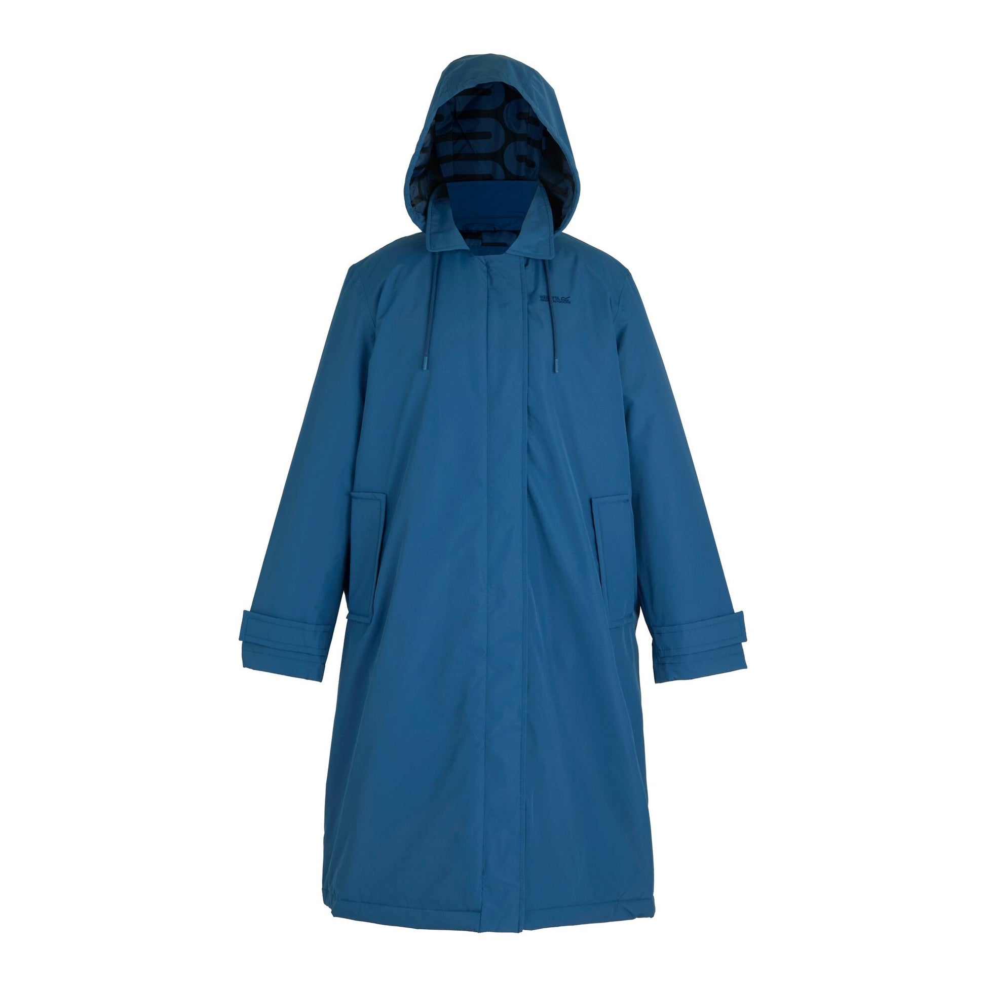 Dusty Denim - Front - Regatta Womens-Ladies Orla Kiely Mac Waterproof Jacket