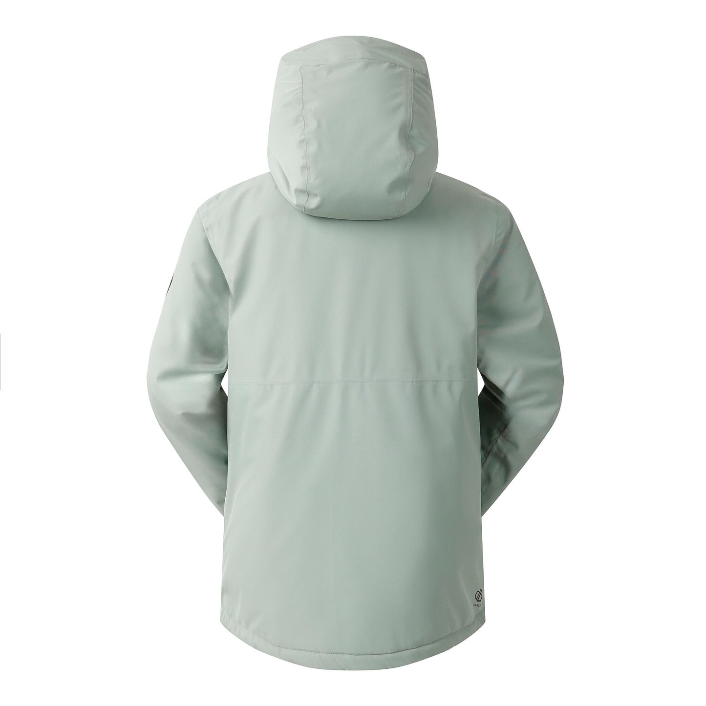 Glacier Green - Back - Dare 2B Womens-Ladies Snowburst II Overhead Ski Jacket