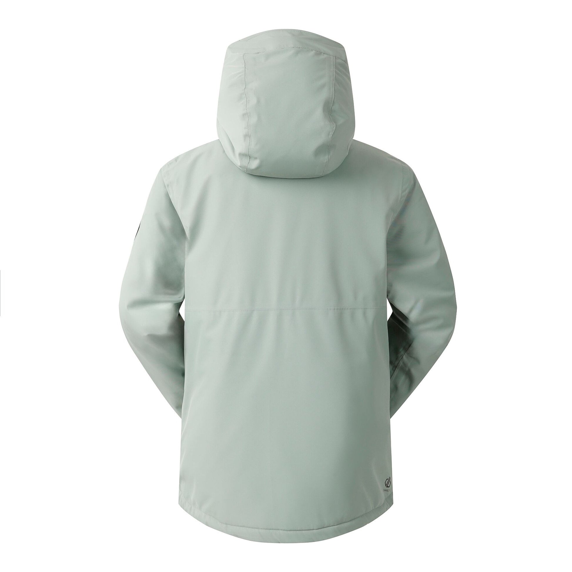 Glacier Green - Back - Dare 2B Womens-Ladies Snowburst II Overhead Ski Jacket