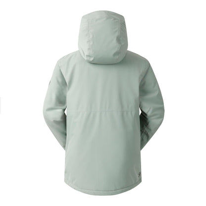 Glacier Green - Back - Dare 2B Womens-Ladies Snowburst II Overhead Ski Jacket