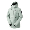 Glacier Green - Side - Dare 2B Womens-Ladies Snowburst II Overhead Ski Jacket