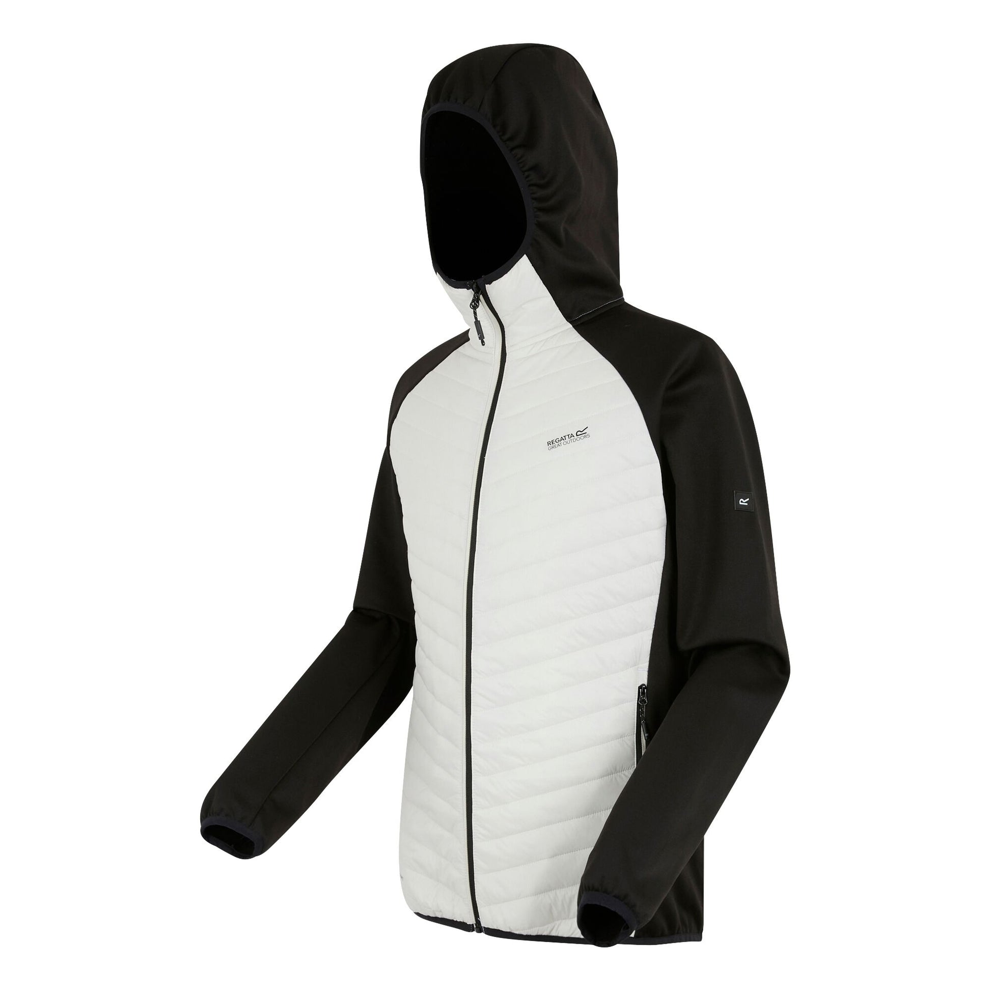 Beige - Side - Regatta Mens Andreson Hybrid Jacket