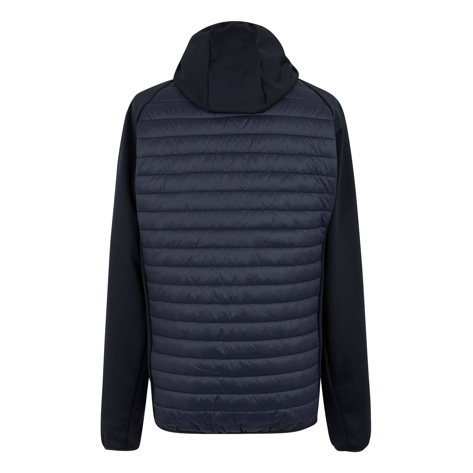 Navy - Back - Regatta Mens Andreson Hybrid Jacket