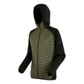 Olive Night-Black - Side - Regatta Mens Andreson Hybrid Jacket