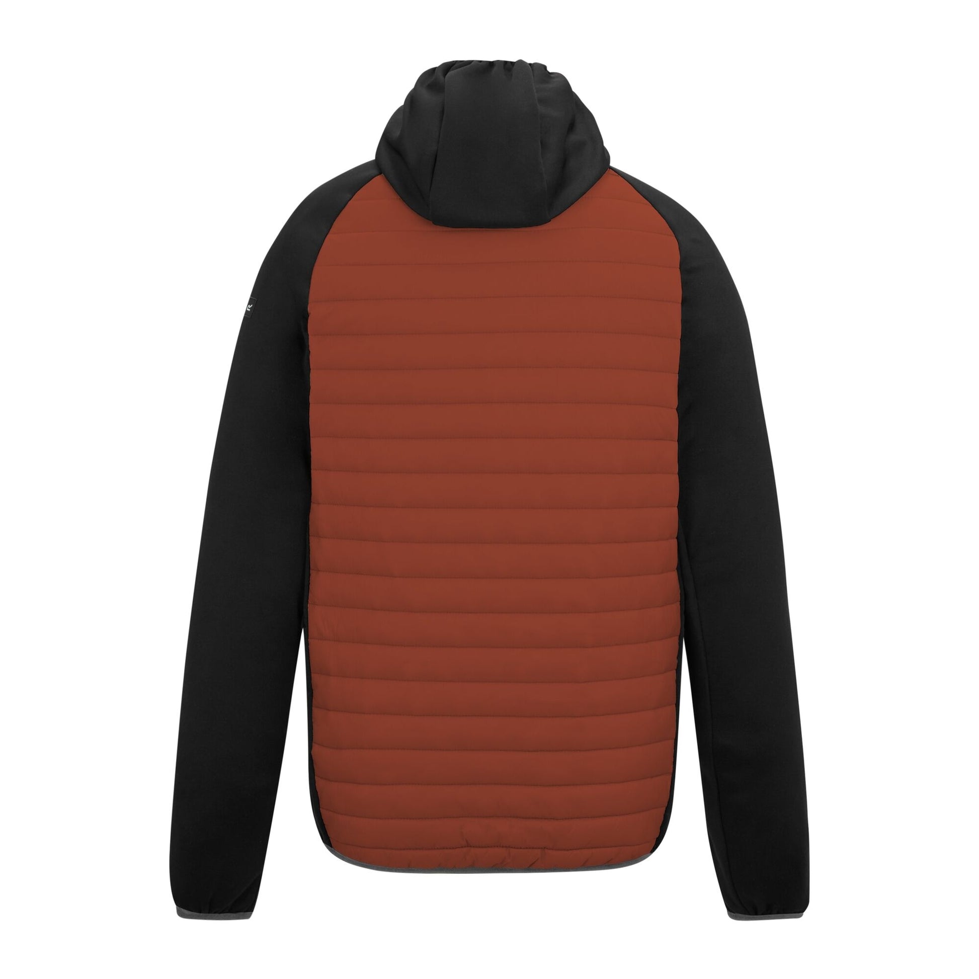 Brick-Black - Back - Regatta Mens Andreson Hybrid Jacket