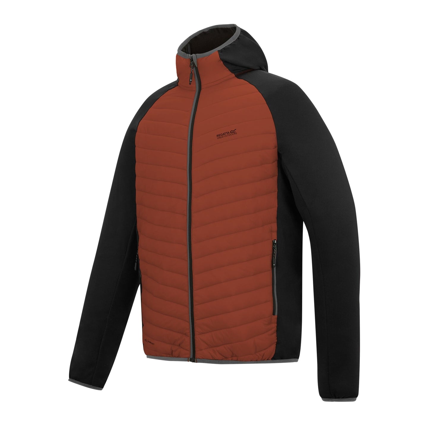 Brick-Black - Side - Regatta Mens Andreson Hybrid Jacket