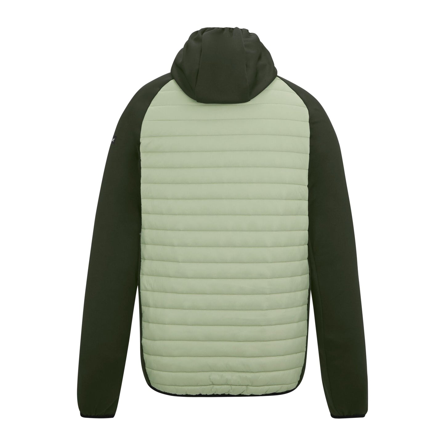 Light Sage-Dark Khaki - Back - Regatta Mens Andreson Hybrid Jacket