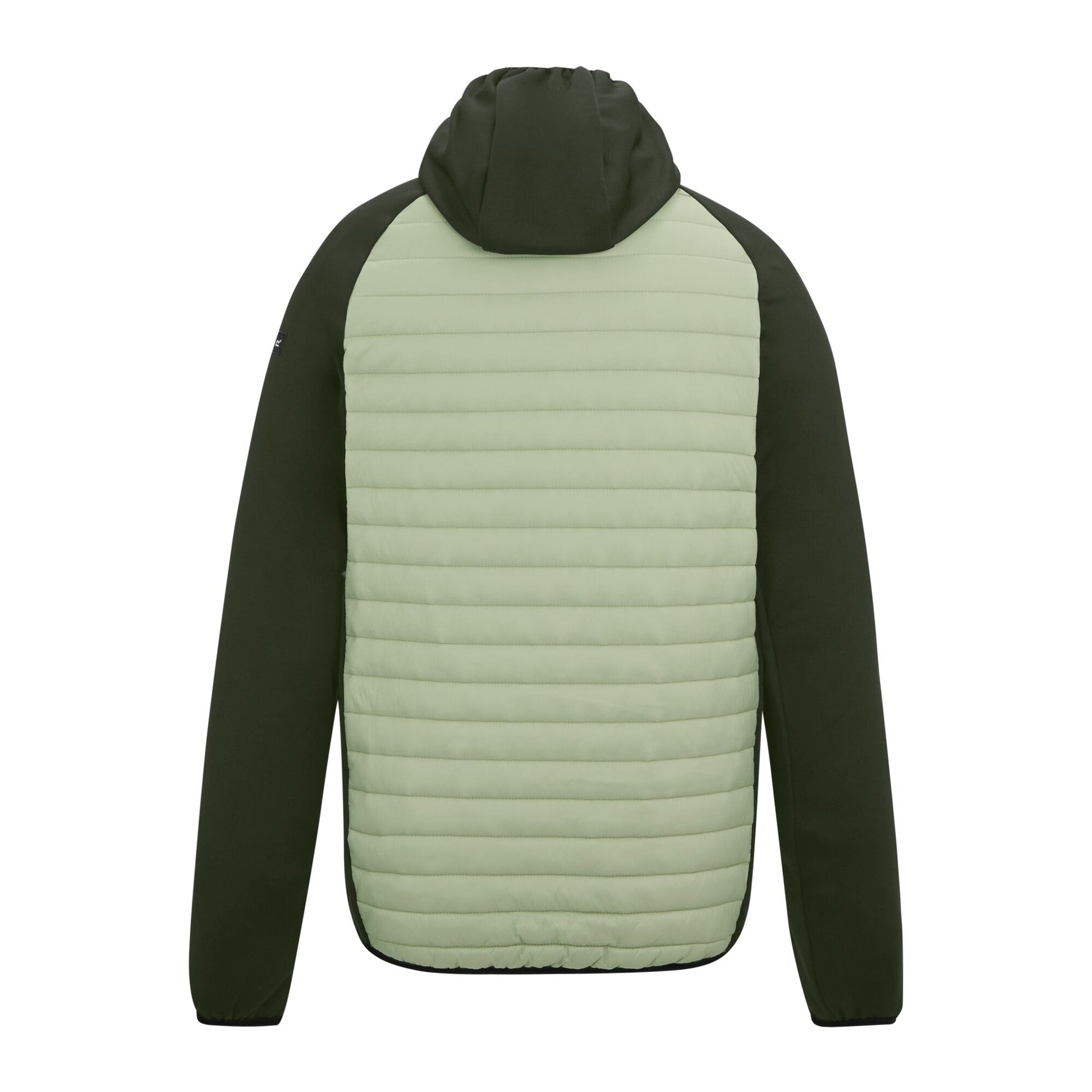 Light Sage-Dark Khaki - Back - Regatta Mens Andreson Hybrid Jacket