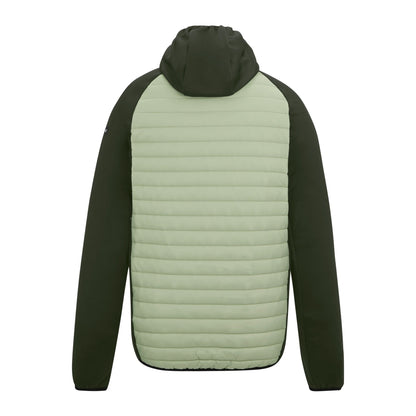 Light Sage-Dark Khaki - Back - Regatta Mens Andreson Hybrid Jacket