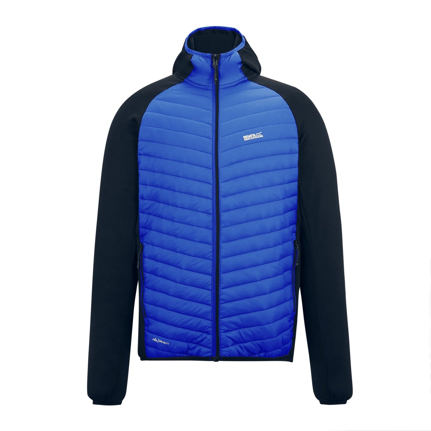 Olympian Blue-Navy - Front - Regatta Mens Andreson Hybrid Jacket