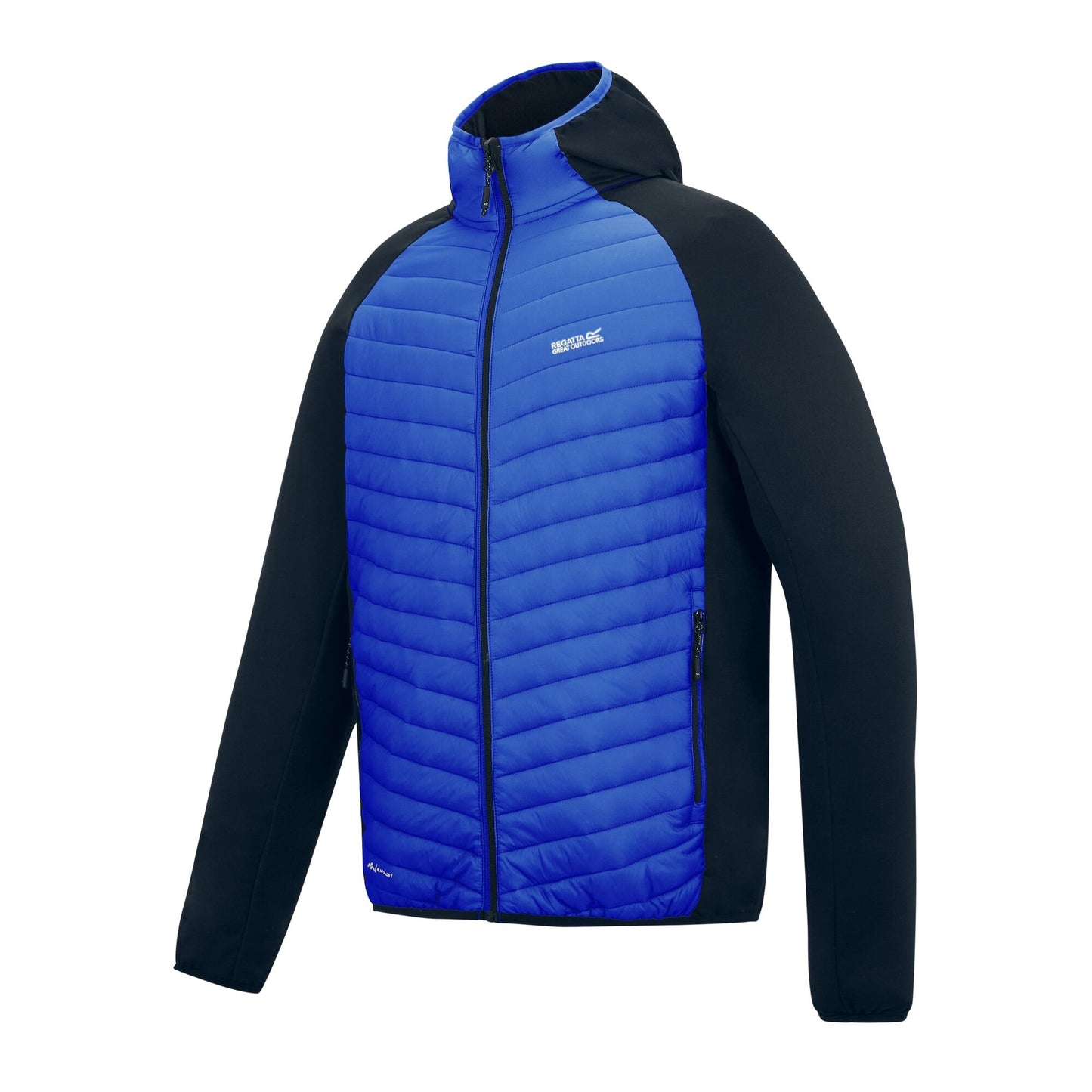 Olympian Blue-Navy - Side - Regatta Mens Andreson Hybrid Jacket